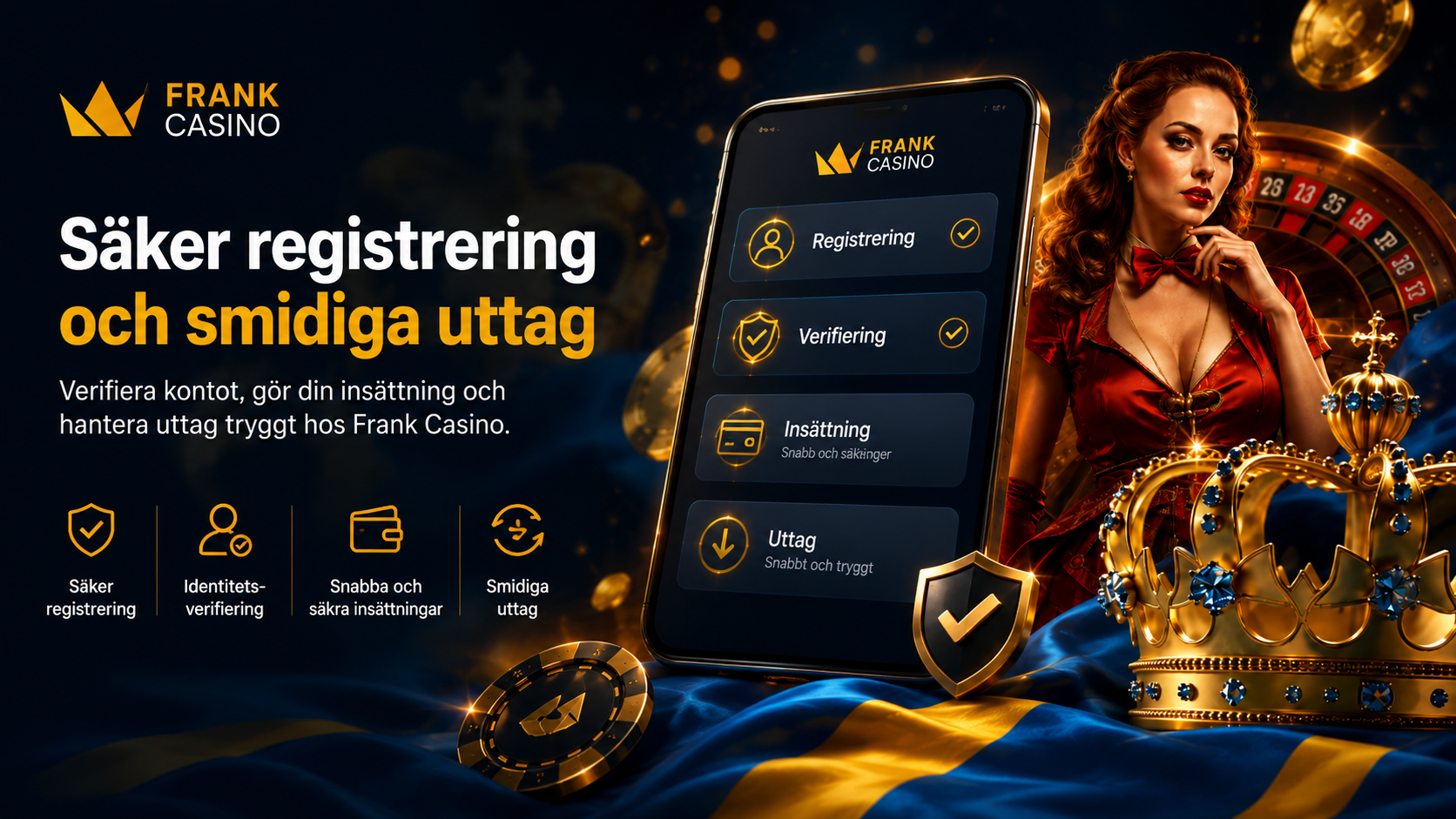 Frank Casino register